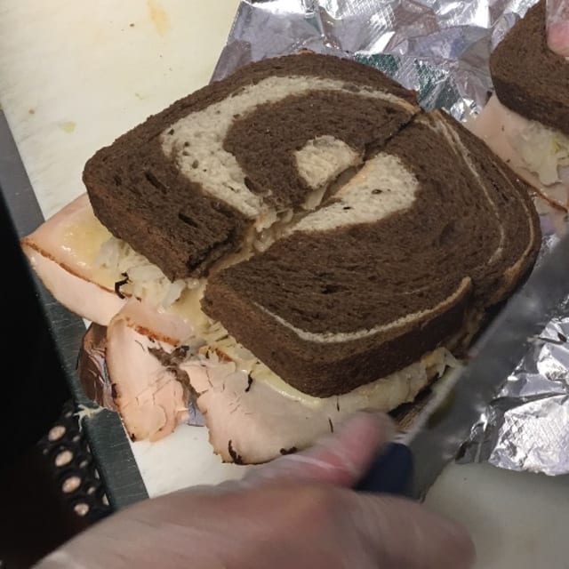 #28 Half Reuben Sub..