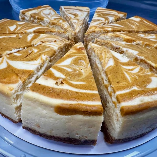 * Becca's Sea Salt & Caramel Cheesecake..
