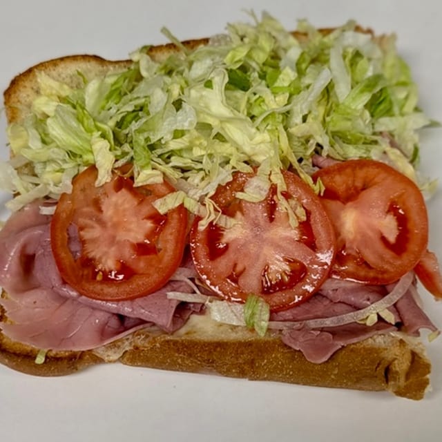 #29 Half Corned Beef & Cheese Sub..