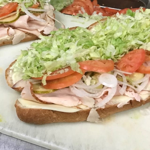 #9 Half Turkey Breast Sub..