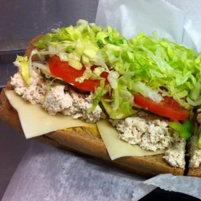 #12 Half Chicken Salad Sub..