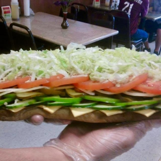 #13 Whole Vegetarian Sub..