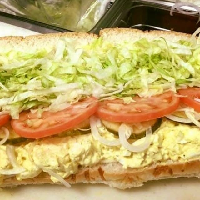 #19 Half Egg Salad Sub..