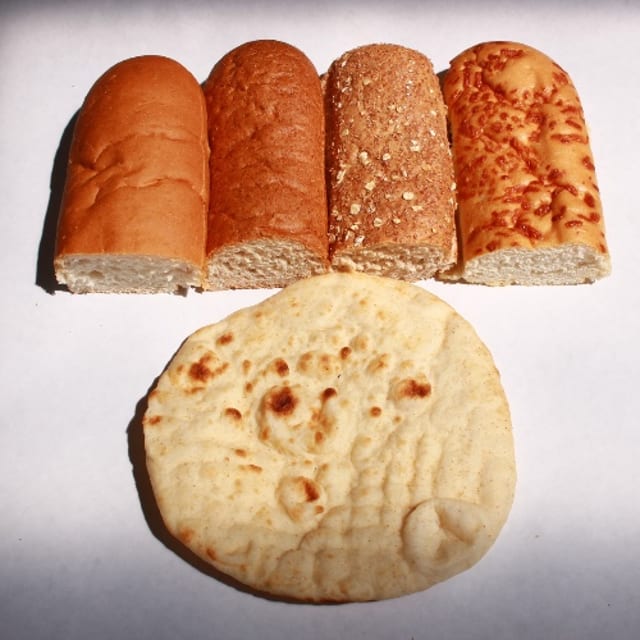 * 1/2 Sub Roll / Pita / Wrap..