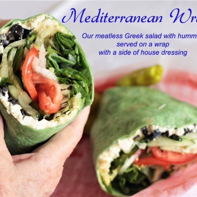 #35 Mediterranean Wrap..