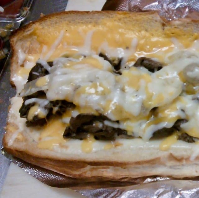 #15 Half Cheese Steak Sub..