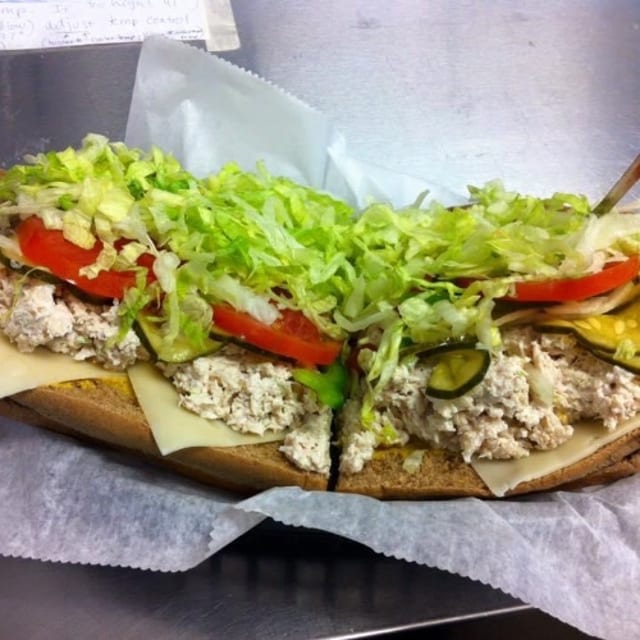 #12 Whole Chicken Salad Sub..